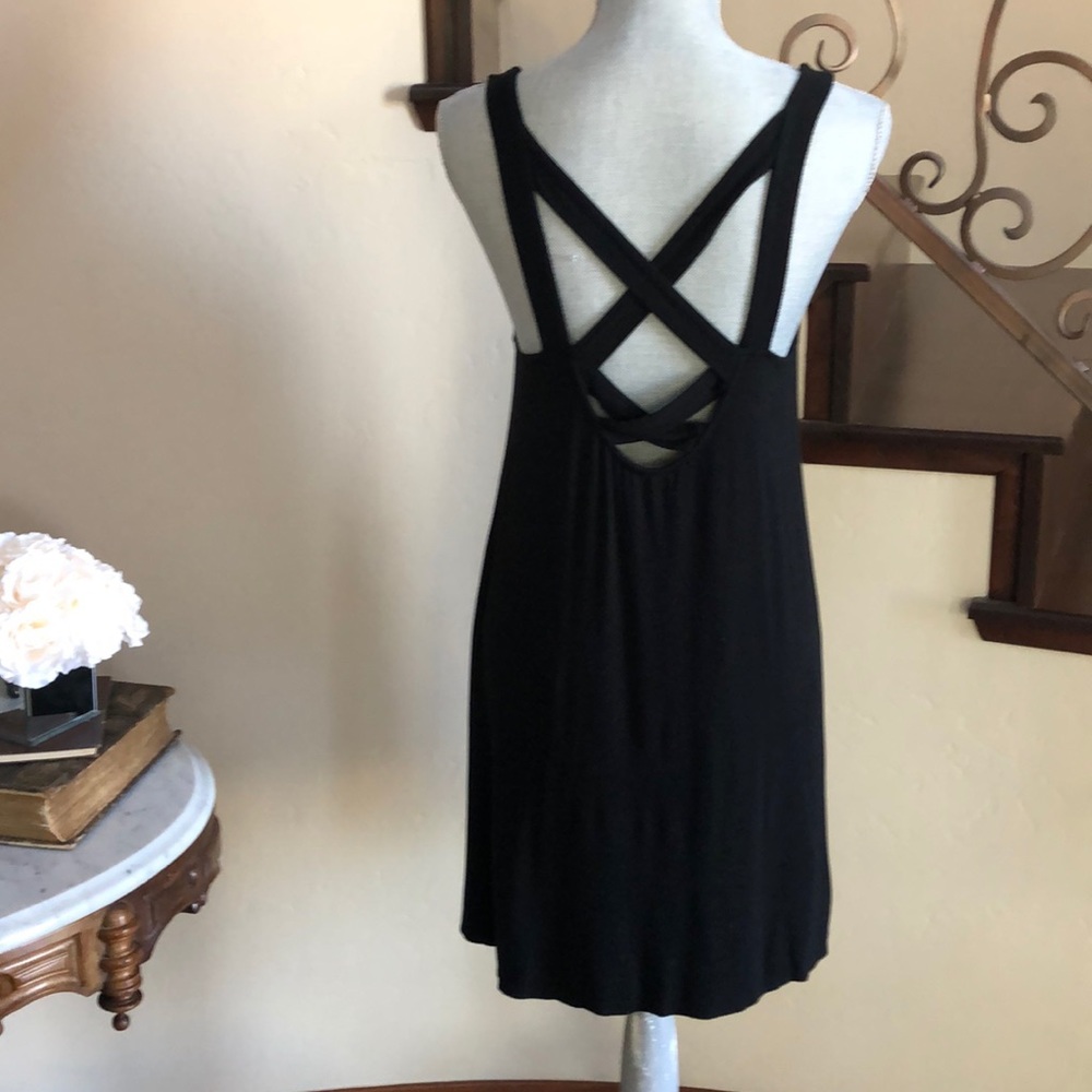 SOLD - AEO Black Knit Dress - Picture 4 of 5
